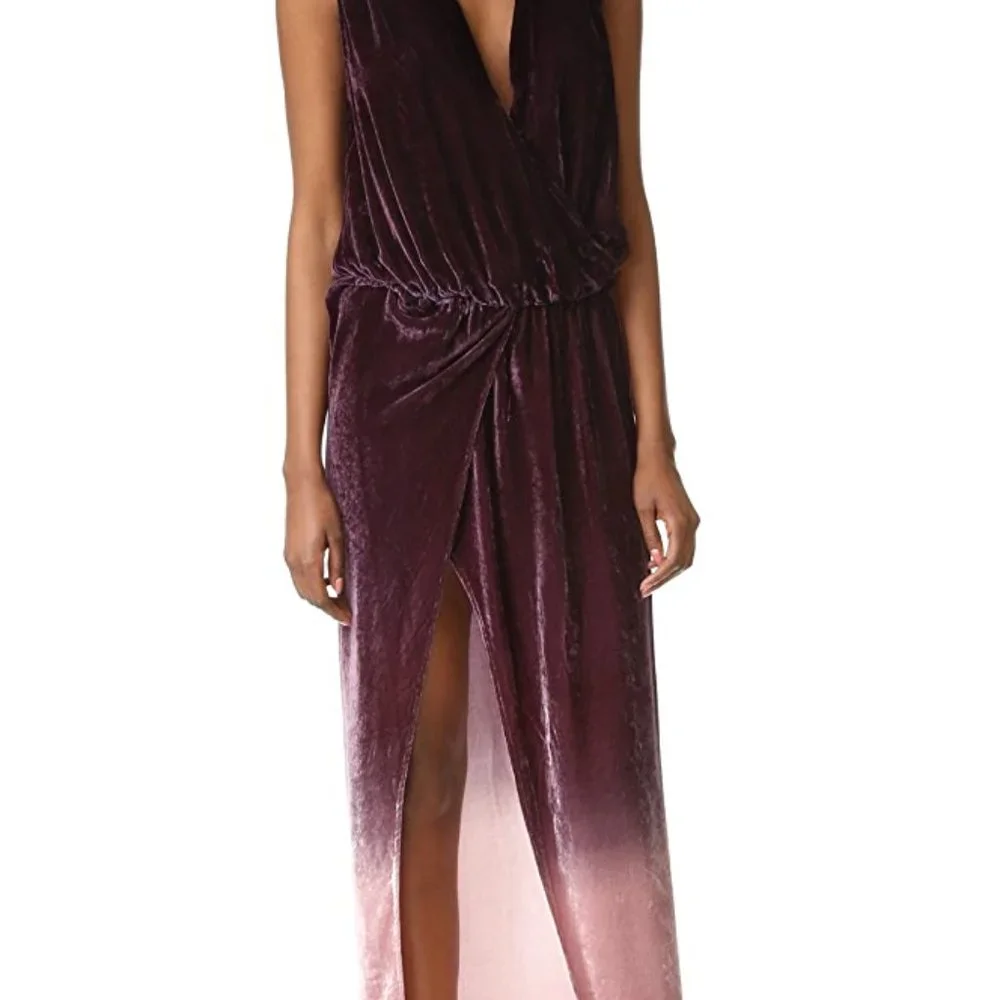 COPY - Young Fabulous & Broke Juliete Velvet Dress - Picture 6 of 8